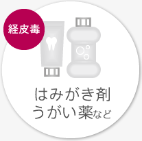 はみがき剤うがい薬など