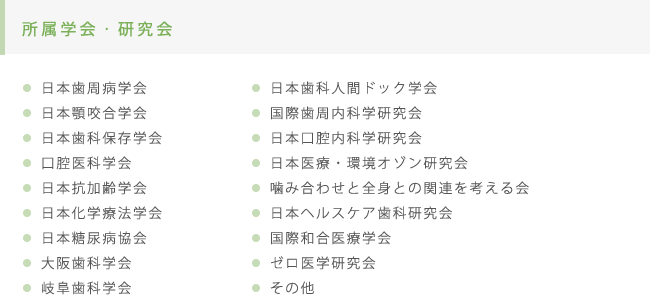 所属学会・研究会